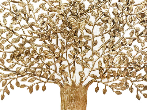 46" Brass Tree of Life Wall Mounted