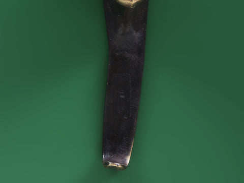 6" Small Brass Bull Head Wall Hook