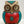 7" Brass Owl Figurine with Inlay Work