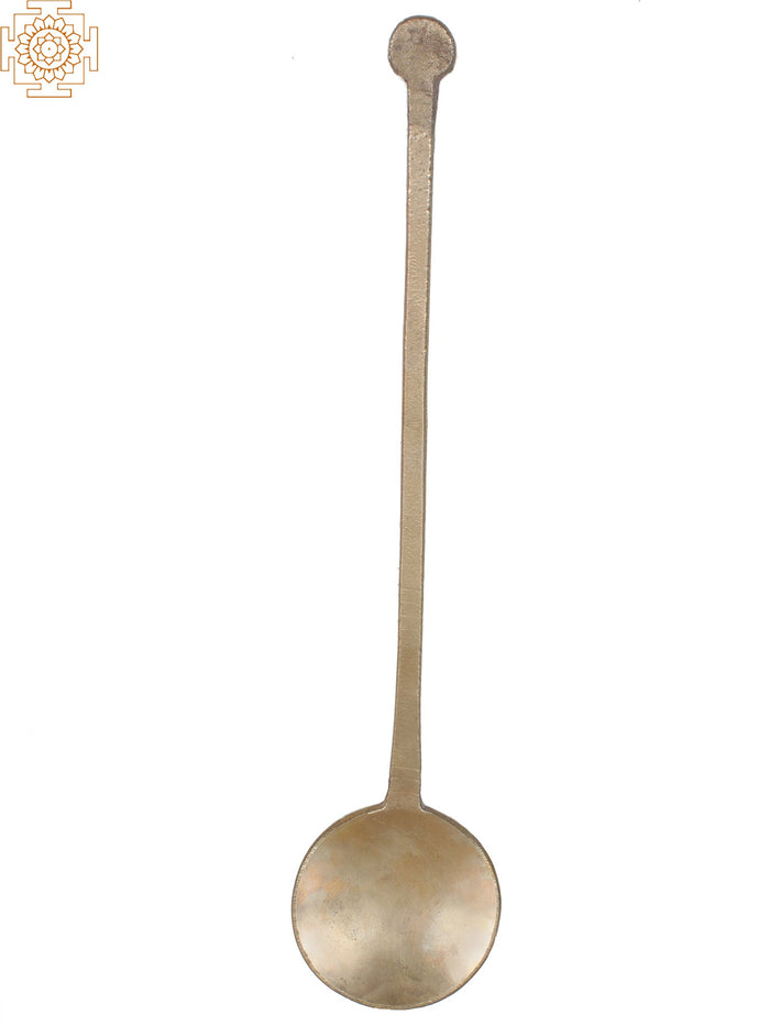 15" Handmade Brass Ladle for Kitchen Dining