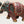32' Brass Elephant Statue with Inlay Work