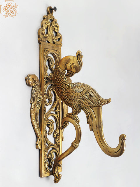 11" Wall Hanging Parrot Bracket