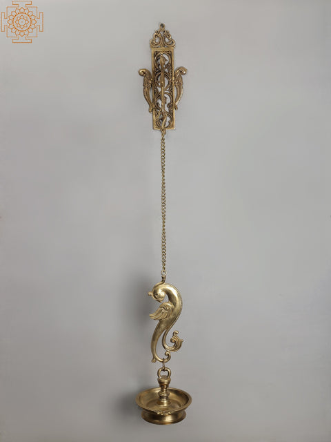 11" Wall Hanging Parrot Bracket