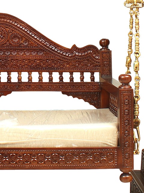 85" Large Wooden Swing | Home Decor