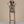 17" The Violinist: Brass with Inlay Work | Handmade