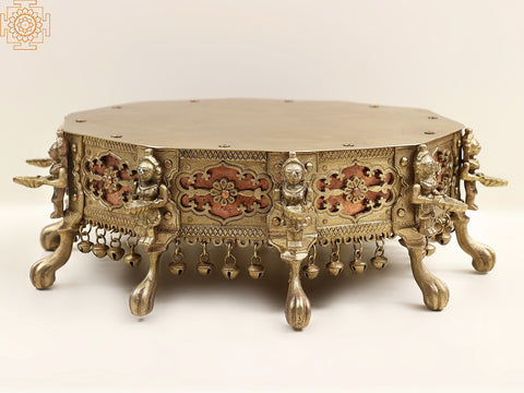 Deepalakshmi Chowki (Pedestal) with Ghungroo