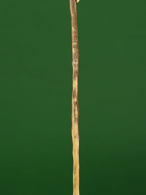 31" Brass Decorative Flower Branch
