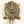 5" Small Brass Vastu Tortoise with Ganesha on Top | Handmade