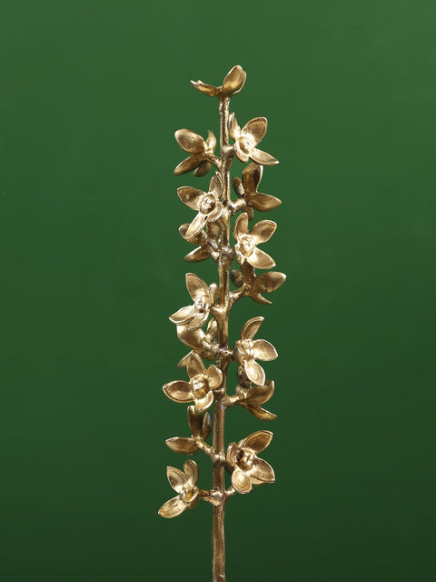 Brass Tall Stick Flowers | Home Decoration Showpiece