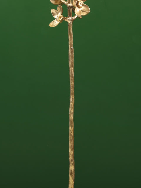 Brass Tall Stick Flowers | Home Decoration Showpiece