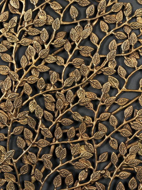 46" Beautiful Tree Wall Hanging In Brass | Home Decor