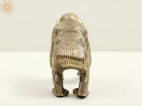 3" Brass Small Chimpanzee | Home Decor Item