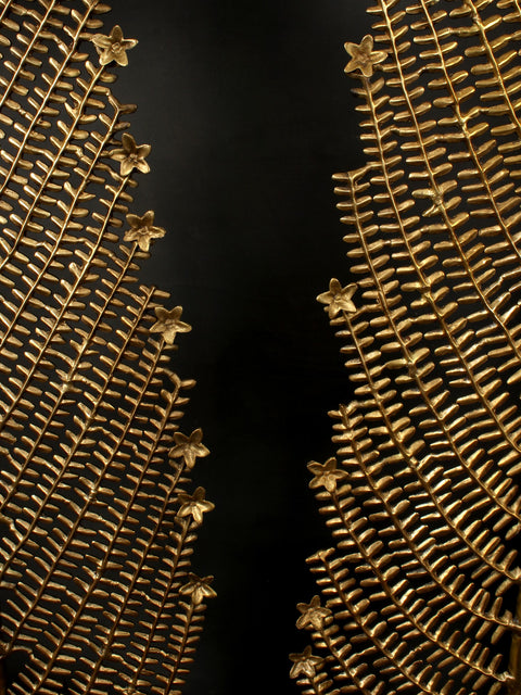 Set of Three Brass Trees