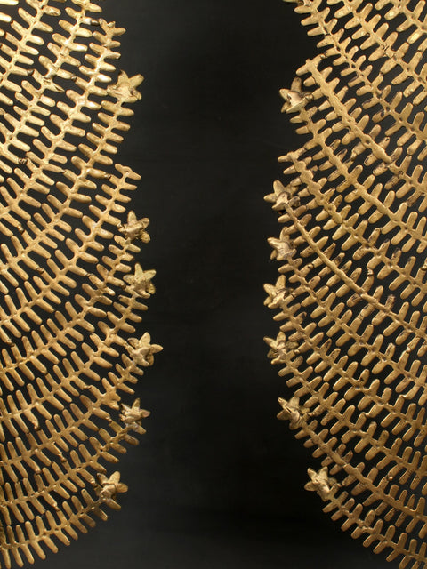 Set of Three Brass Trees