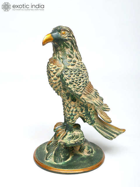 Brass Eagle Statue Showpiece | Home Decor