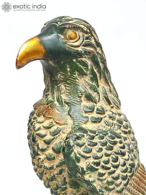 Brass Eagle Statue Showpiece | Home Decor