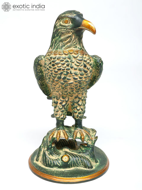 Brass Eagle Statue Showpiece | Home Decor