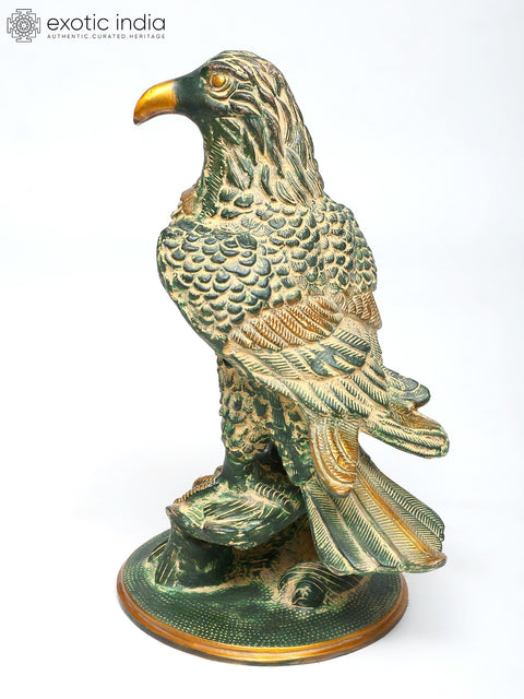 Brass Eagle Statue Showpiece | Home Decor