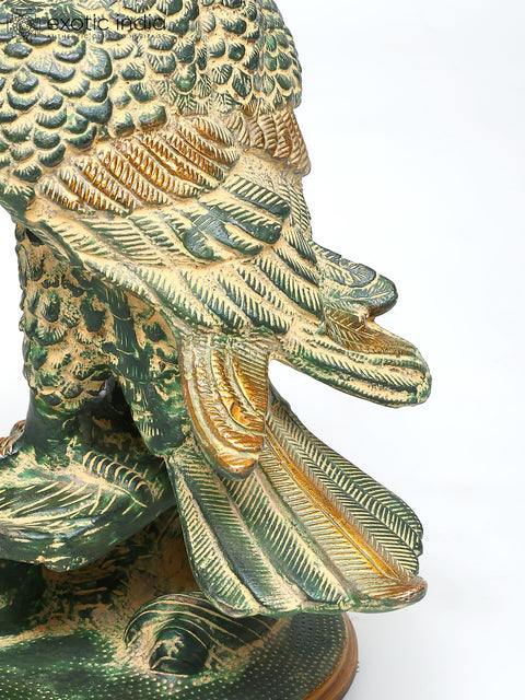 Brass Eagle Statue Showpiece | Home Decor