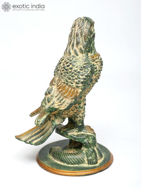 Brass Eagle Statue Showpiece | Home Decor