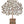 44" Beautiful Tulsi Tree Wall Hanging In Brass