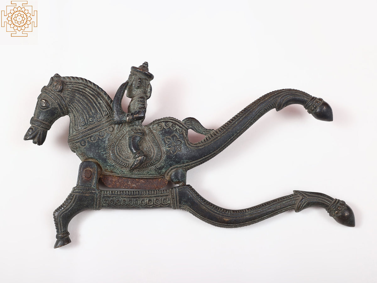 8" Cavalry Nut Cracker | Vintage Collectible Item