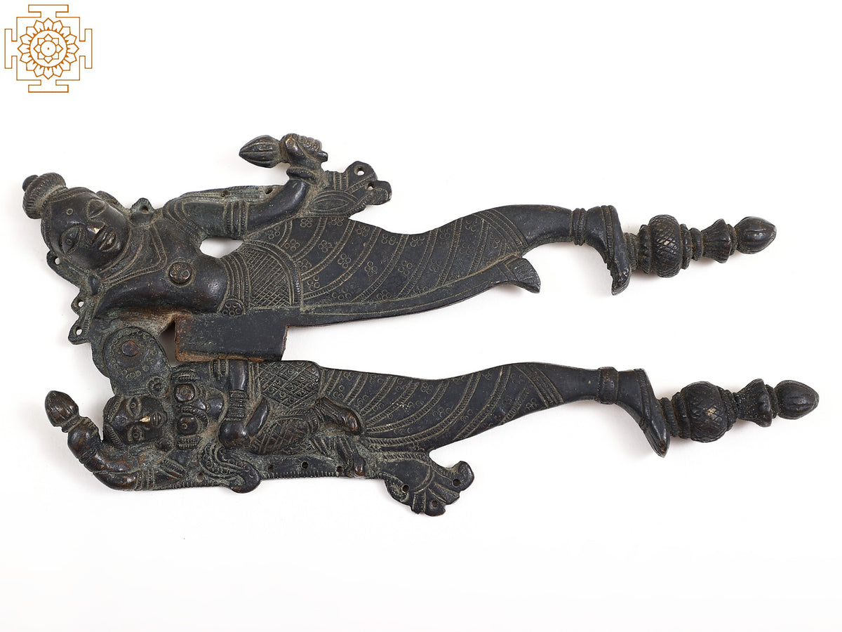 7" Kamadev and Rati Nut Cracker (Vintage Collectible)