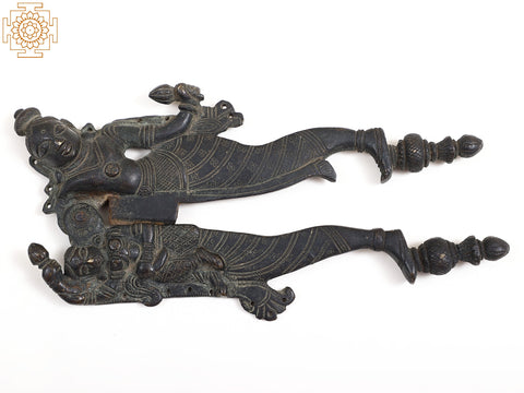7" Kamadev and Rati Nut Cracker (Vintage Collectible)