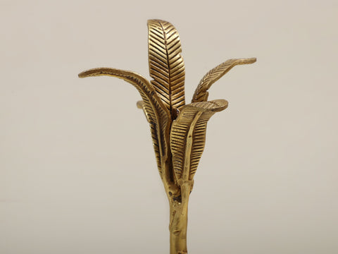 11" Brass Banana Tree