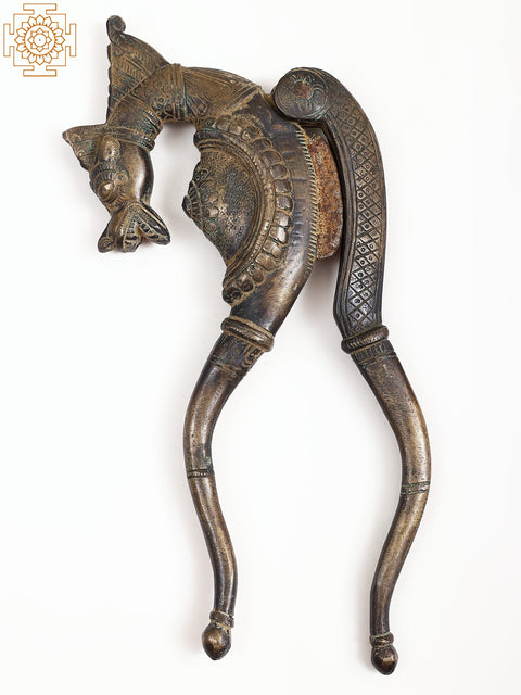 8" Stylized Horse Nut Cracker (Vintage Collectible)