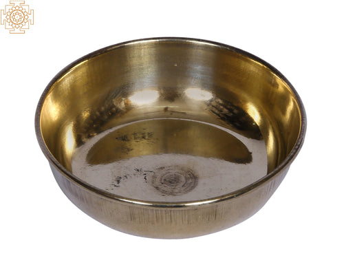 Small Brass Traditional Bowl for Indian Kitchen and Dining