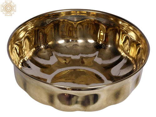 Small Brass Traditional Bowl for Pooja