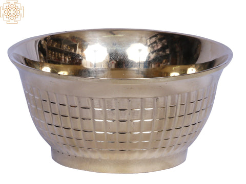 3" Brass Traditional Bowl | Indian Kitchen and Dining Utensils