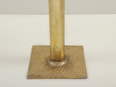 21" Brass Decorative Mushroom Urli Stand
