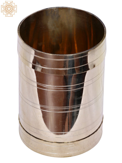 5" Brass Rice Grain Glass (Padi)