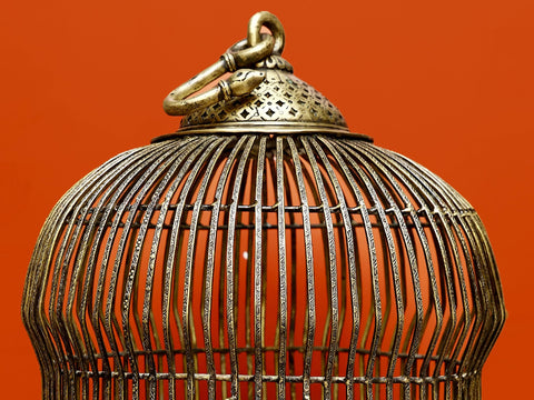 Brass Cage (Pinjara) | Home Decor