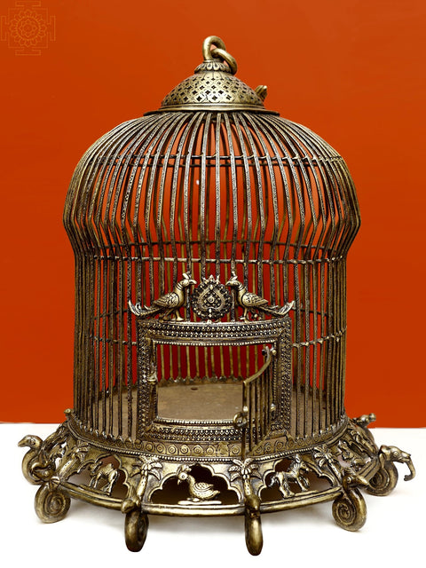 Brass Cage (Pinjara) | Home Decor