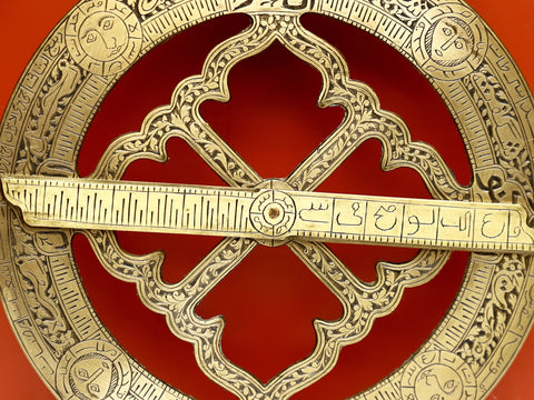 Brass Hanging Flat Astrolabe