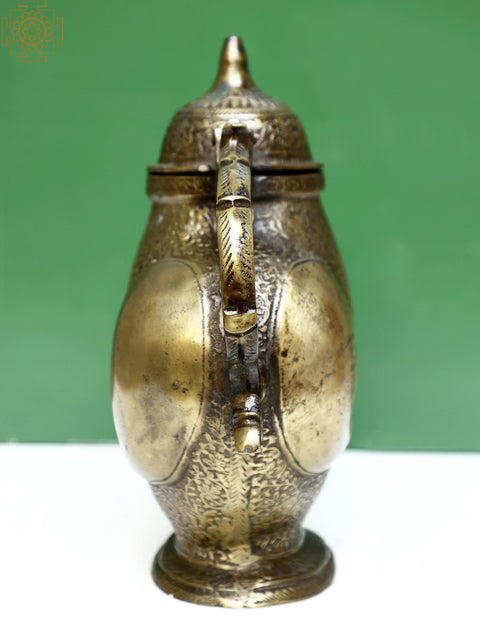 Brass Cow Surahi
