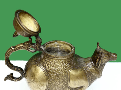 Brass Cow Surahi