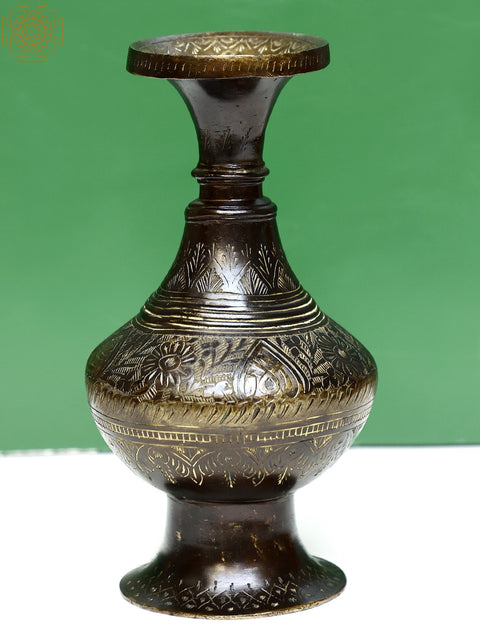 Brass Flower Pot