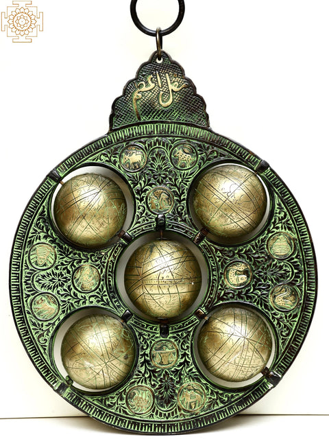 Brass Astrological Globe