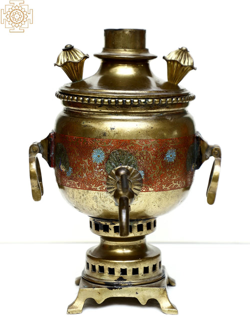 Brass Hamam Water Boiling Vessel for Home Use