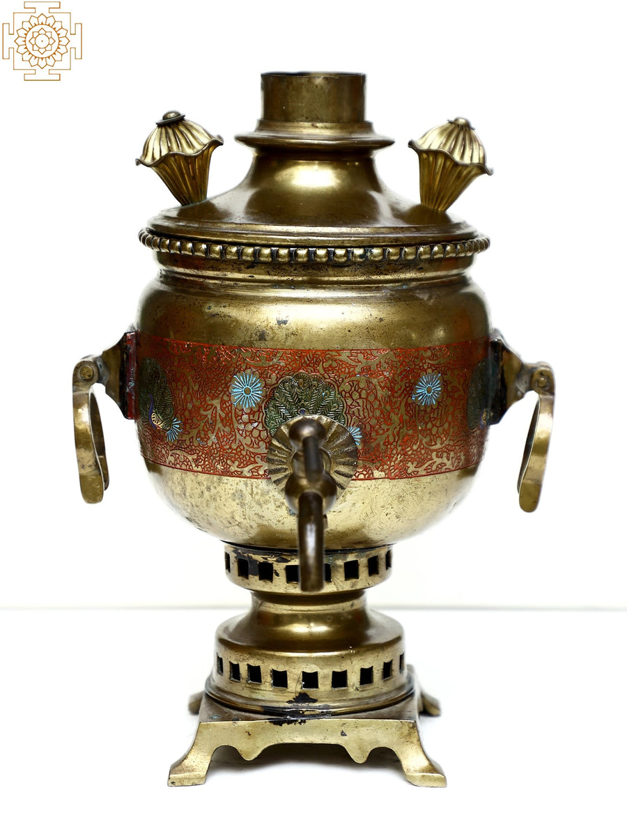 Brass Hamam Water Boiling Vessel for Home Use