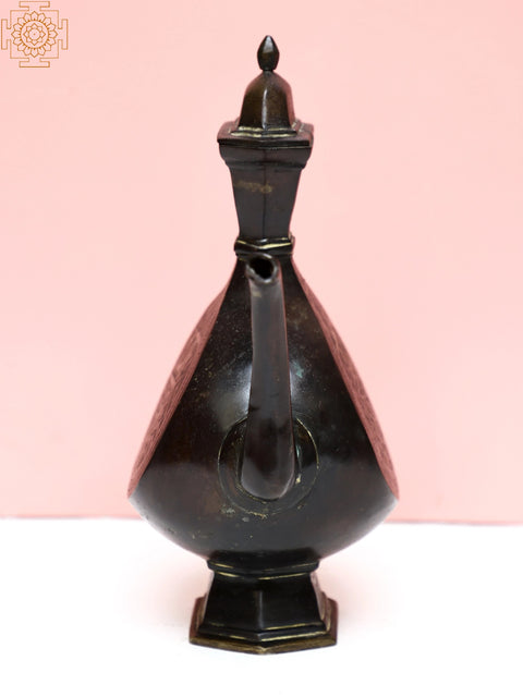 Brass Surahi with Lid