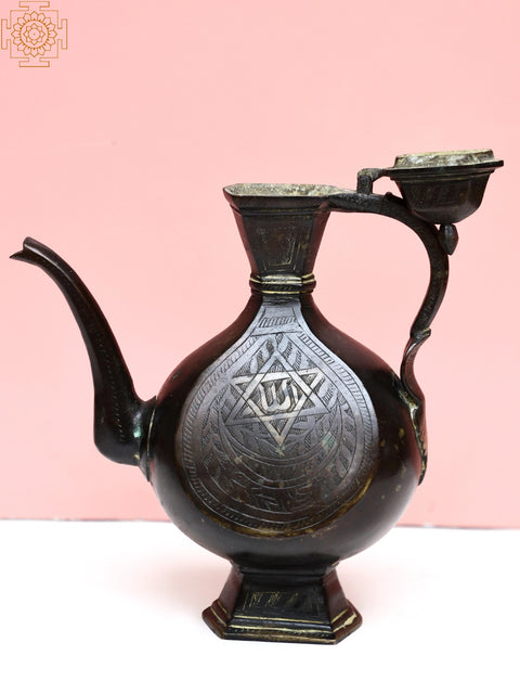 Brass Surahi with Lid