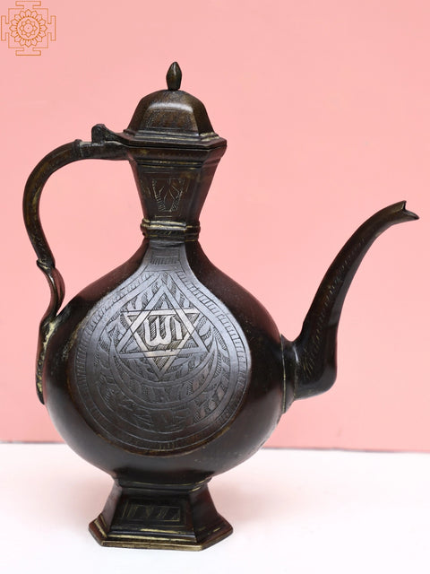 Brass Surahi with Lid