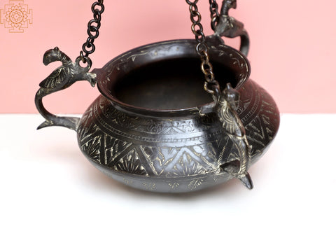 Brass Hanging Handi