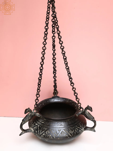 Brass Hanging Handi