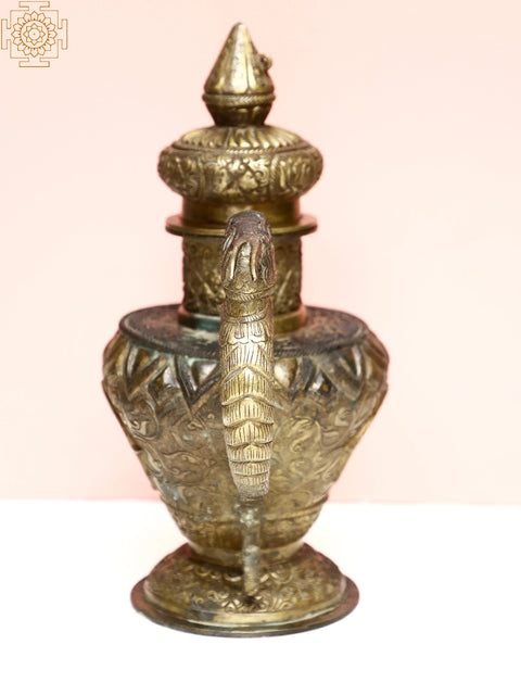 Kettle with Tibetan Buddhist Motifs